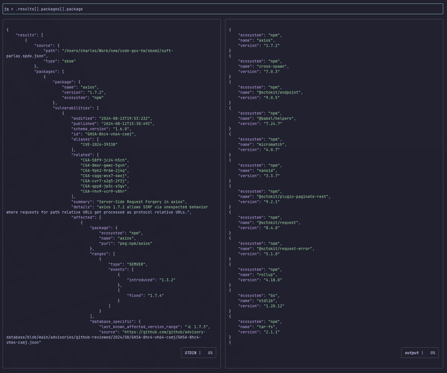 list-vuln-pkgs